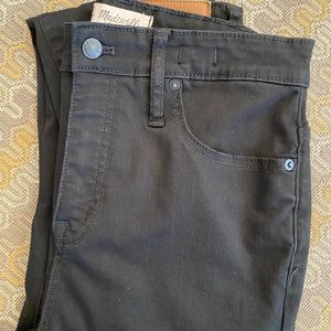 Madewell curvy high-rise skinny jeans black 29